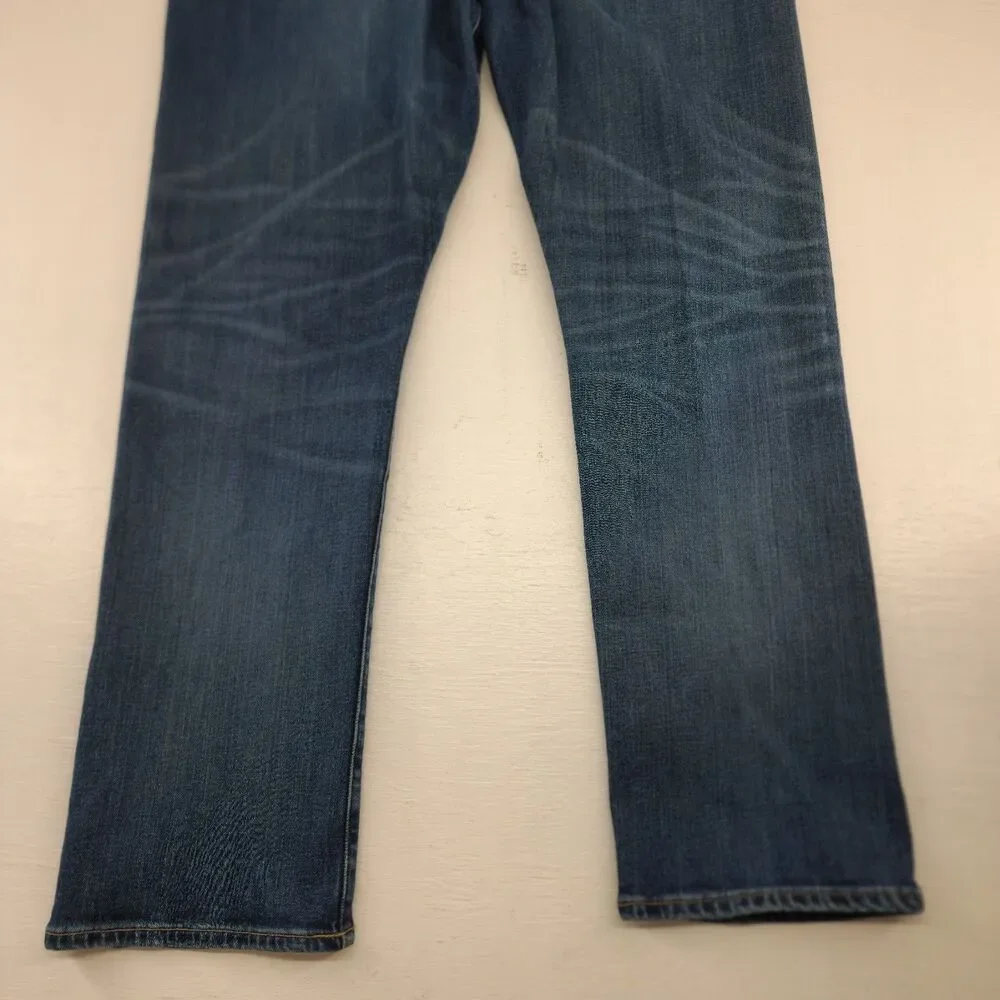 Polo Ralph Lauren 36x30 | Varick Slim Straight Leg Jeans Medium‎ Wash Distressed